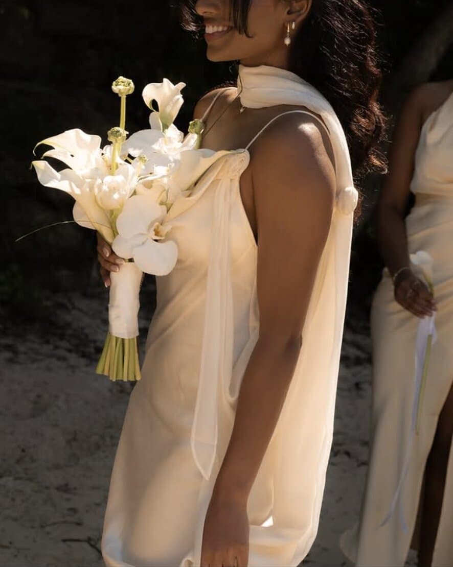 Wedding floral detail by La Bloom